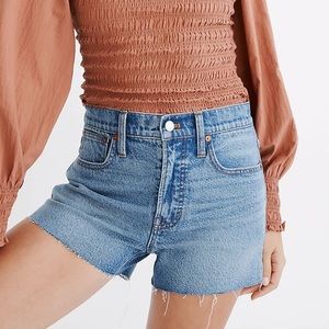 NWT Madewell The Perfect Jean Short Size 26